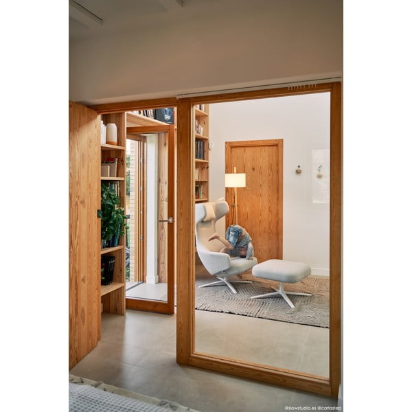 Helepruun pestav käsitsi kootud villane vaip 170x240 cm Golden Coffee - Lorena Canals-image-4