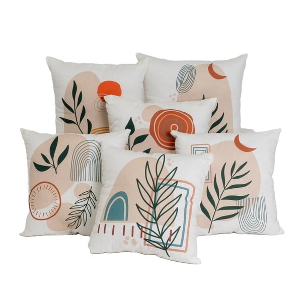 Dekoratiivpadjad 6tk komplektis 45x45 cm - Casa Selección