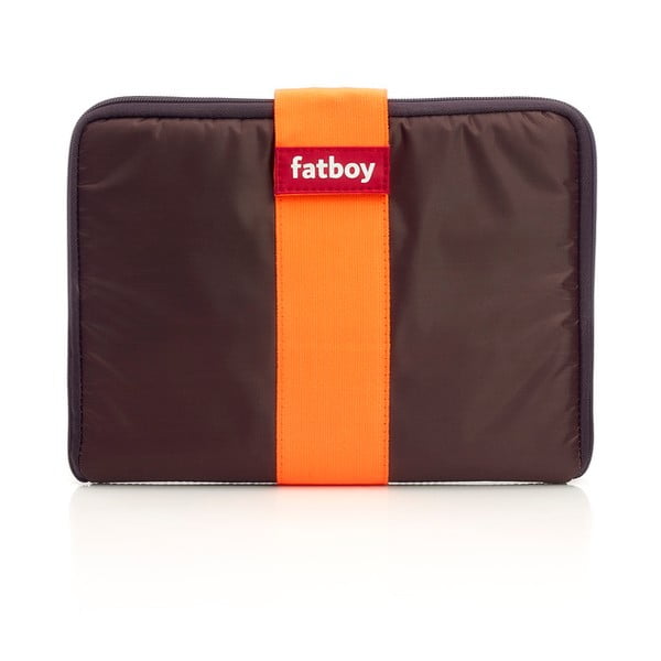Hnědo-oranžový obal na tablet Fatboy Tuxedo