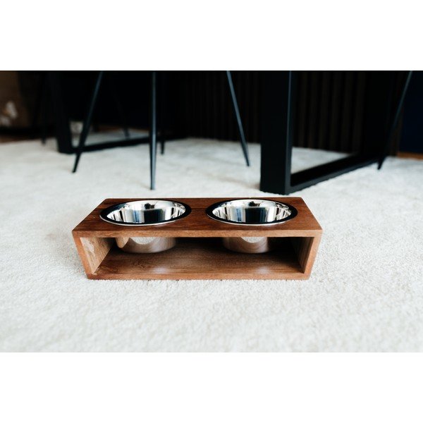 Puidust kausside komplekt koerale alusega Dog Fantasy - Plaček Pet Products-image-1