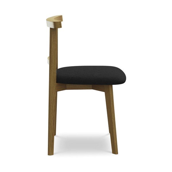 Must täispuidust söögitool Ohelo - Makamii-image-2