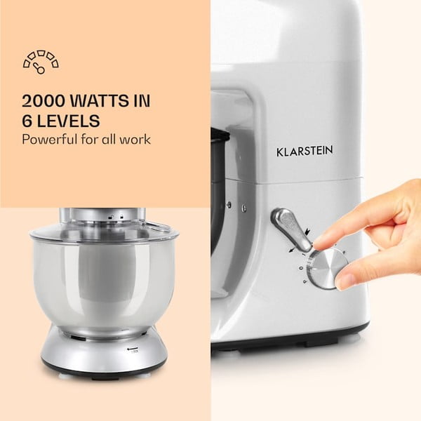 Hall multifunktsionaalne köögikombain Lucia Argentea - Klarstein-image-3