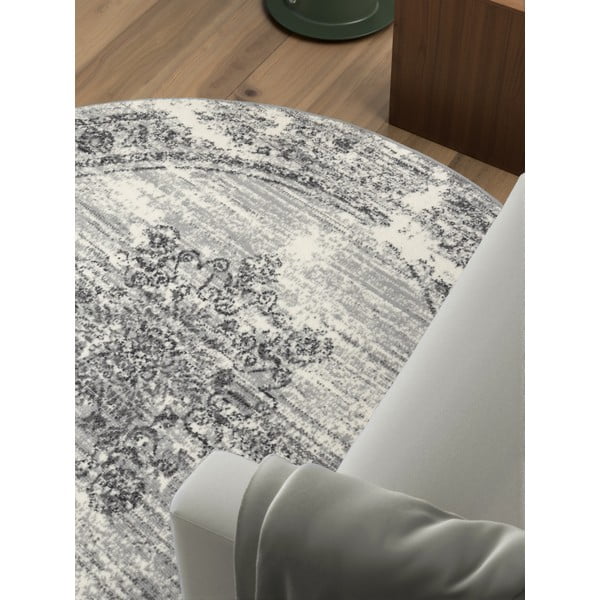 Hall-kreem ümmargune vaip ø 160 cm Gloria Lydia - Hanse Home-image-1