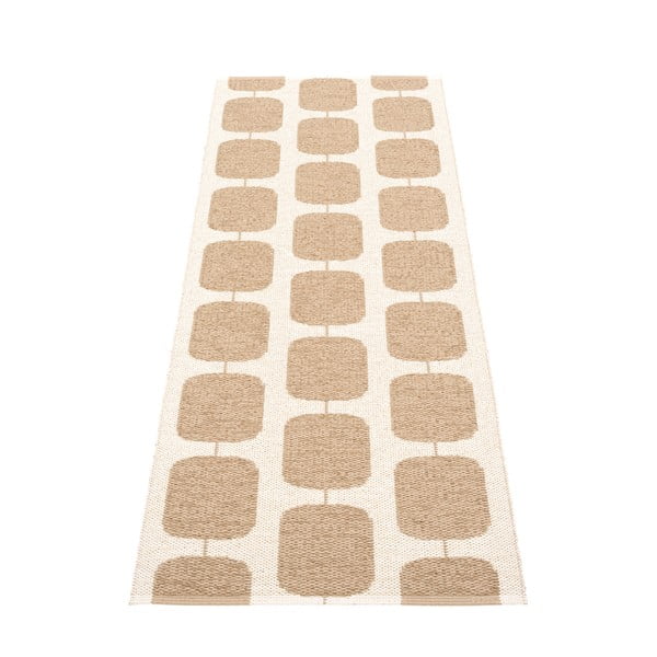 Beež-kreem sise/välisvaip 70x200 cm Sten Light Nougat – Pappelina-image-2