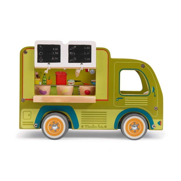 Puidust auto La Grande Famille Food Truck - Moulin Roty-image-4