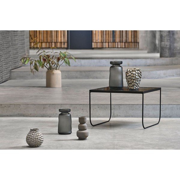 Must marmordekooriga diivanilaud 60x60 cm Gorm – Villa Collection-image-2