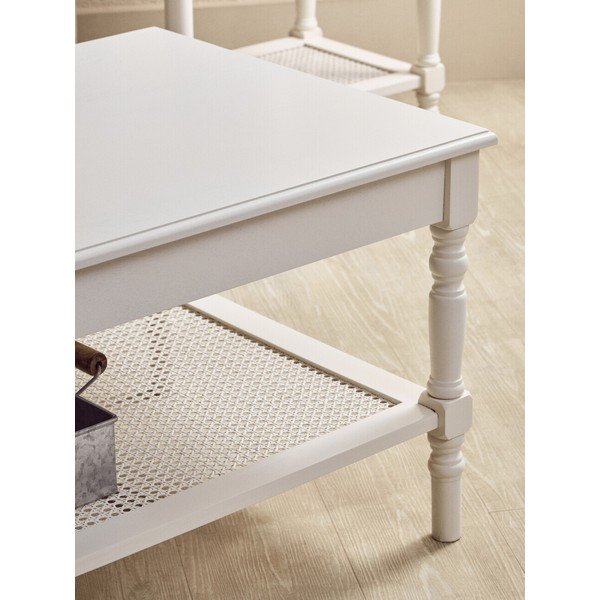 Valge kohvilaud 60x120 cm Heritage - Premier Housewares-image-3