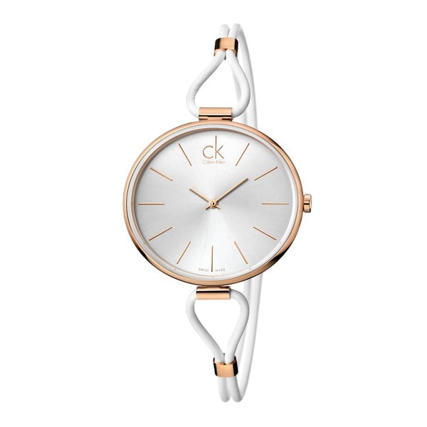 Dámské růžové zlaté hodinky Calvin Klein K3V236L6