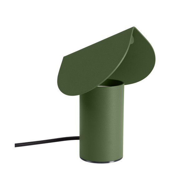 Khaki värvi alumiiniumist LED-laualamp (kõrgus 15 cm) BISCUIT - Thoro
