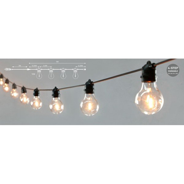 Valguskett, pirnide arv 10tk, pikkus 500cm Link – Markslöjd-image-4