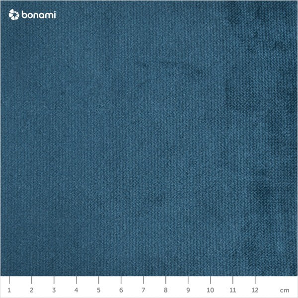 Sinine sametist tugitool mustade jalgadega Alegro - Max Winzer-image-1