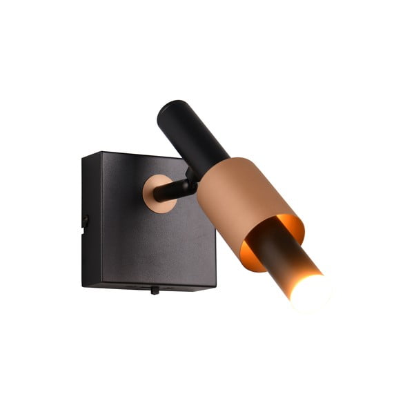 Must/pronks LED-kohtvalgusti 20,5x10 cm Ikaris - Trio Select-image-2