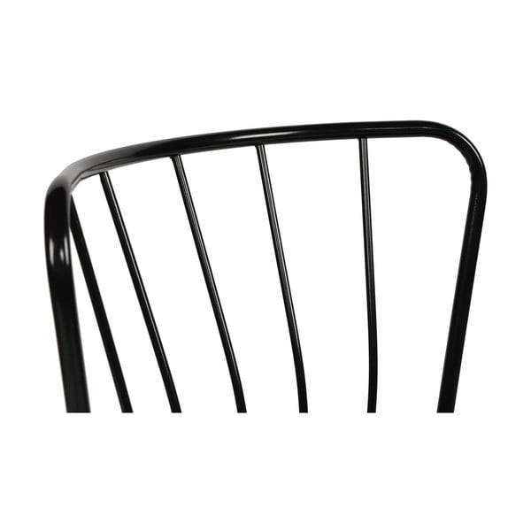 Mustad metallist söögitoolid 2tk komplektis Yildiz - Kalune Design-image-2