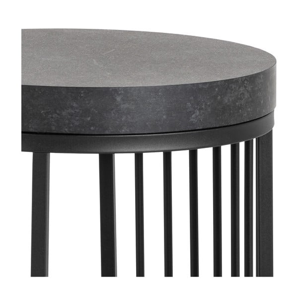 Must marmori imitatsiooniga öökapp Strington - Actona-image-4