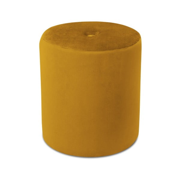 Oranž pouf , ⌀ 40 cm Fiore - Mazzini Sofas-image-2