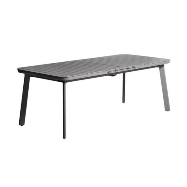Metallist aiasöögilaud 100x220 cm Izola - Kave Home