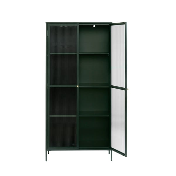 Tumeroheline metallist vitriinkapp 90x190 cm Bronco - Unique Furniture-image-3
