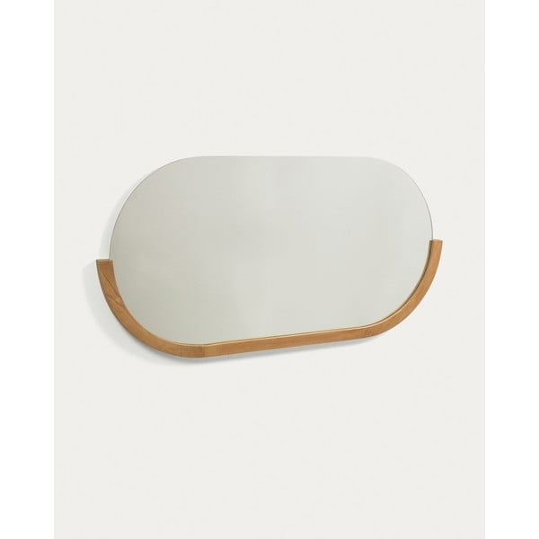 Puidust raamiga seinapeegel 96x55 cm Rokia - Kave Home-image-2