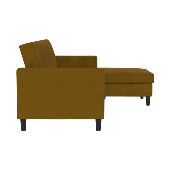 Kollane nurgadiivanvoodi Celine - Støraa-image-4