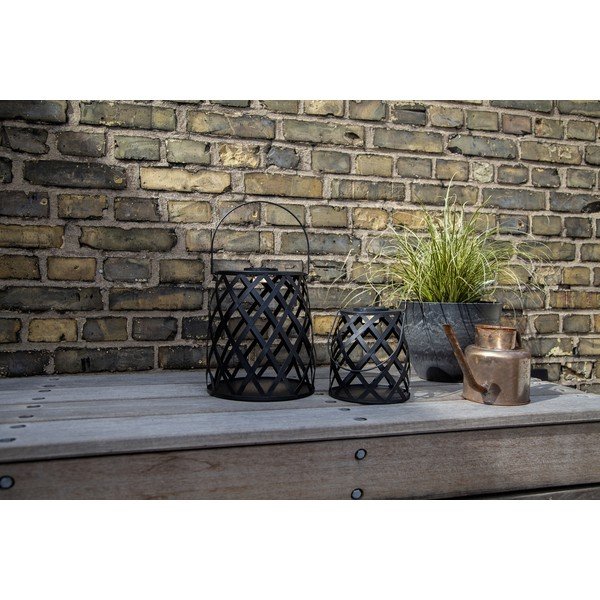 Must LED-latern, kõrgus 28 cm Calabria - Star Trading-image-3