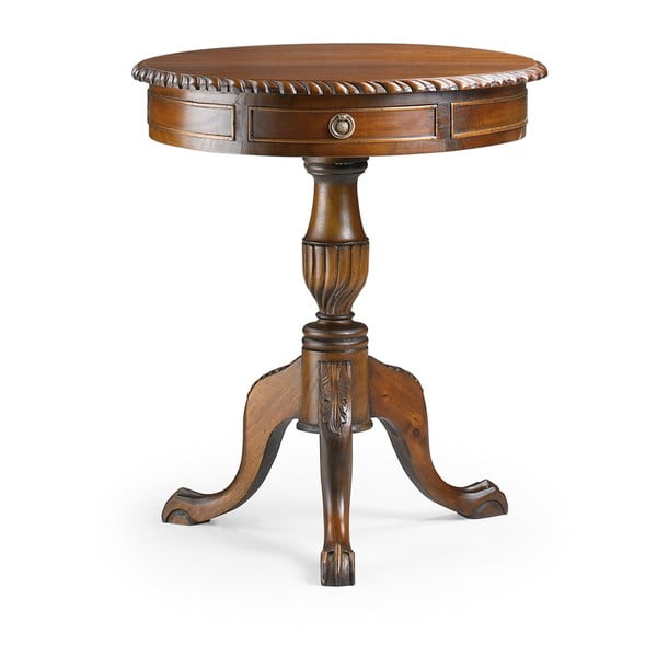 Odkládací stolek z mahagonového dřeva Moycor Vintage