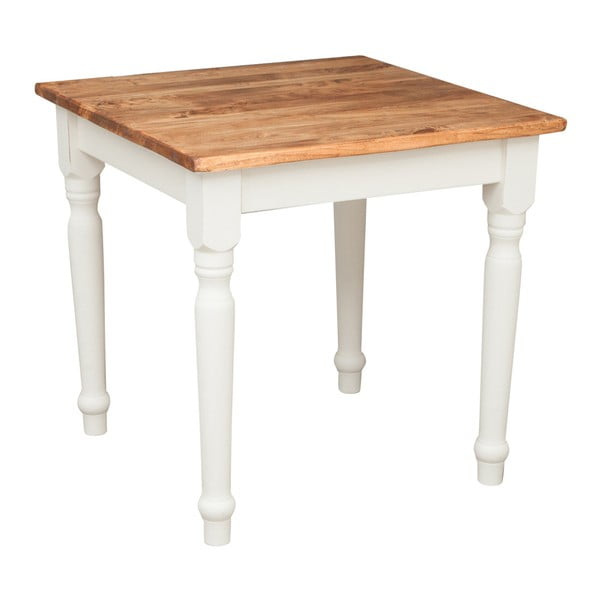 Dřevěný bílý stůl Crido Consulting Biscottini Hulam