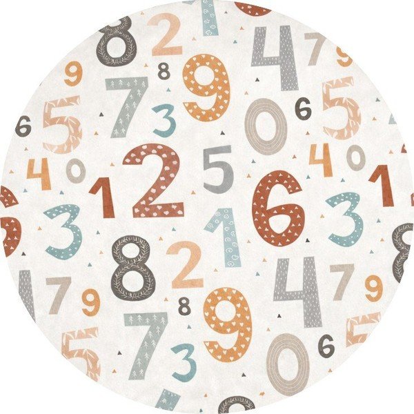 Pestav laste mänguvaip ø150 cm Happy Numbers - Mila Home