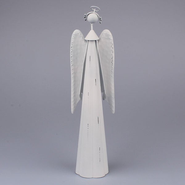 Dekorativní bílý anděl Dakls