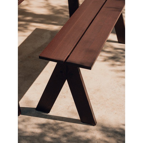 Tumepruun puidust aiapink Navo - noo.ma-image-3