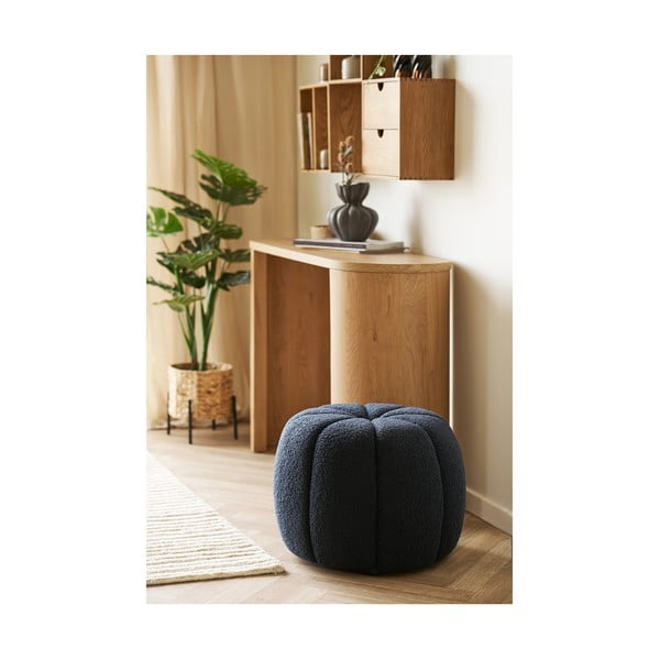 Tumesinine bouclé kangast tumba Paisley – House Nordic-image-1