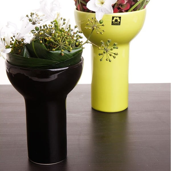Váza Odet 20 cm, černá