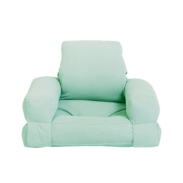 Dětské rozkládací křesílko Karup Design Mini Hippo Mint