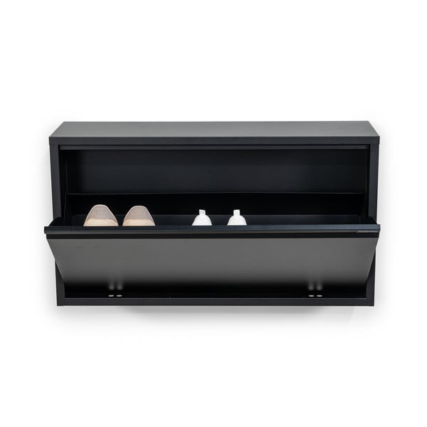 Must metallist hingedega jalatsiriiul Billy - Spinder Design-image-3