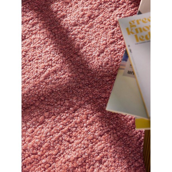 Tume roosa käsitsi kootud bukleekangast vaip 80x200 cm Notting Hill Portobello - Ted Baker-image-2