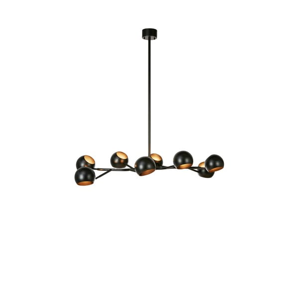 Must rippvalgusti metallist varjuga Edgar - Markslöjd-image-4