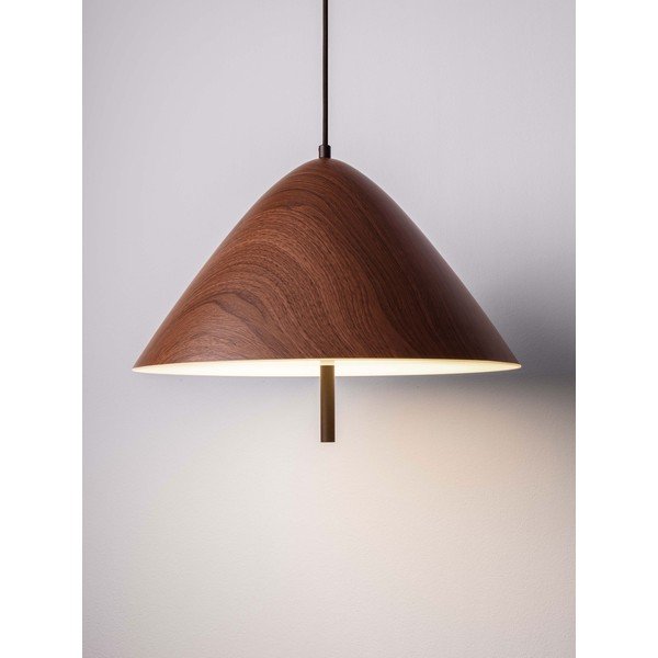 Naturaalset värvi metallist LED-ripplamp metallvarjuga, läbimõõduga 40 cm Oros - Nova Luce-image-2
