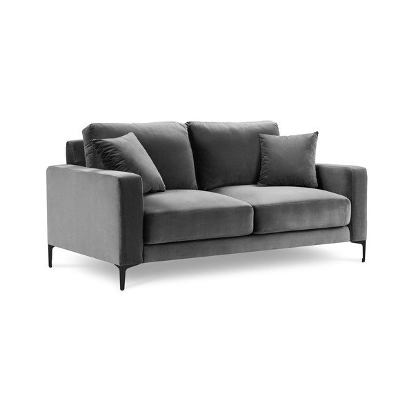 Tume hall sametist diivan 158 cm Harmony – Kooko Home-image-2
