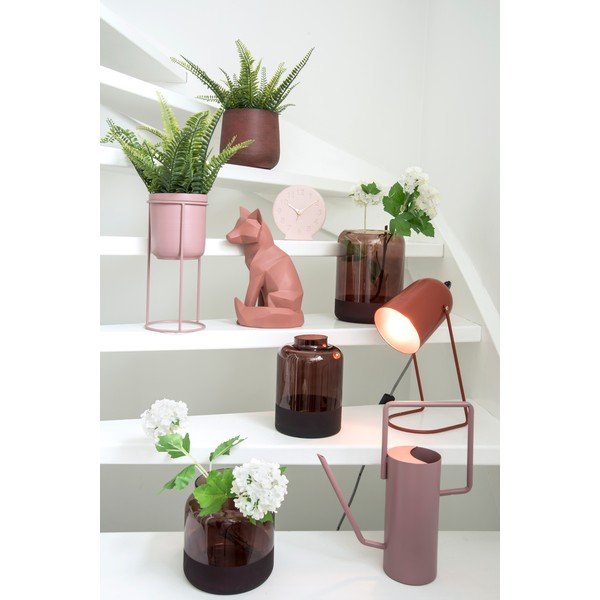 Heleroosa metallist teekann, kõrgus 29 cm Grace - PT LIVING-image-1