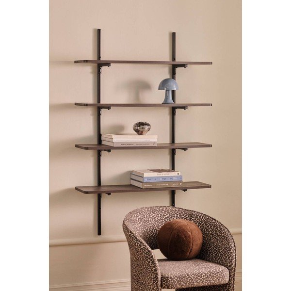 Pruun astmeline metallriiul 100 cm Gilda - Ellos Home-image-2