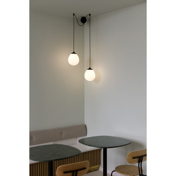 Must-valge lambivari ø 21 cm Around the World Mini - UMAGE-image-3