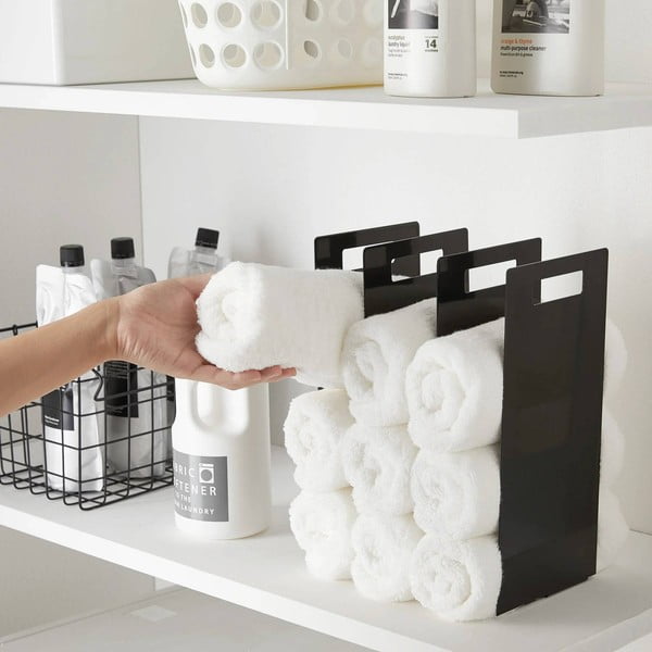 Mustad metallist käterätikuivatid komplektis 2 tükki Tower - YAMAZAKI-image-2