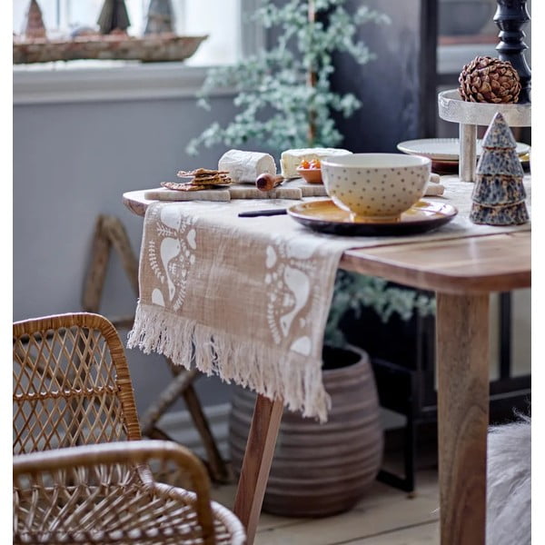 Puidust rippuv jõulukaunistus Rai - Bloomingville-image-1