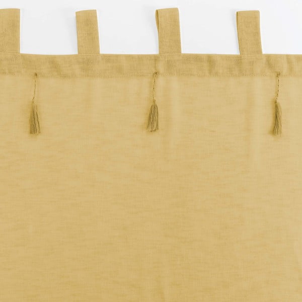 Kollane kardin 140x240 cm Dalila - douceur d'intérieur-image-3