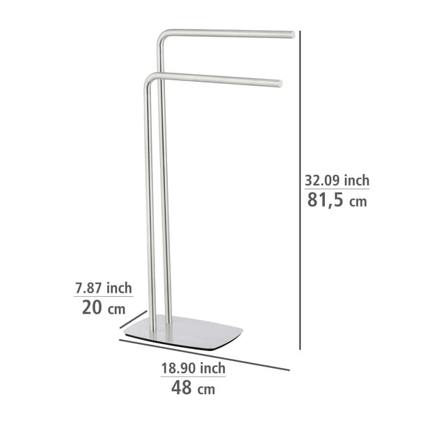 Roostevabast terasest rätikuhoidja Iria - Wenko-image-3