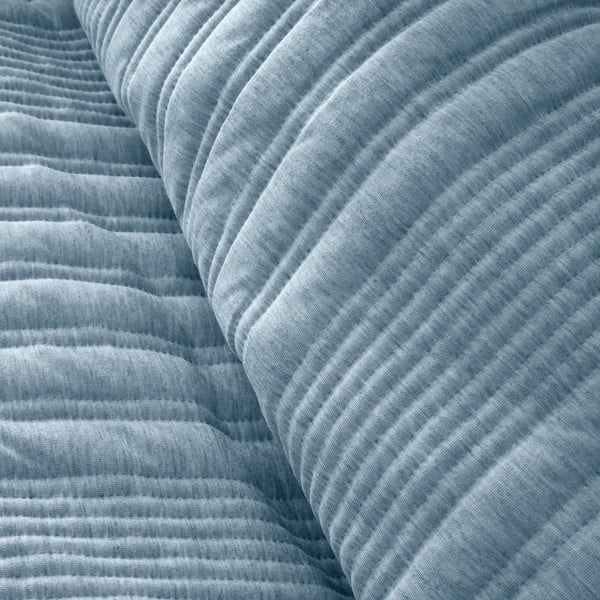 Sinine voodipesu kaheinimesevoodile 200x200 cm Tamba Stripe - Pineapple Elephant-image-3