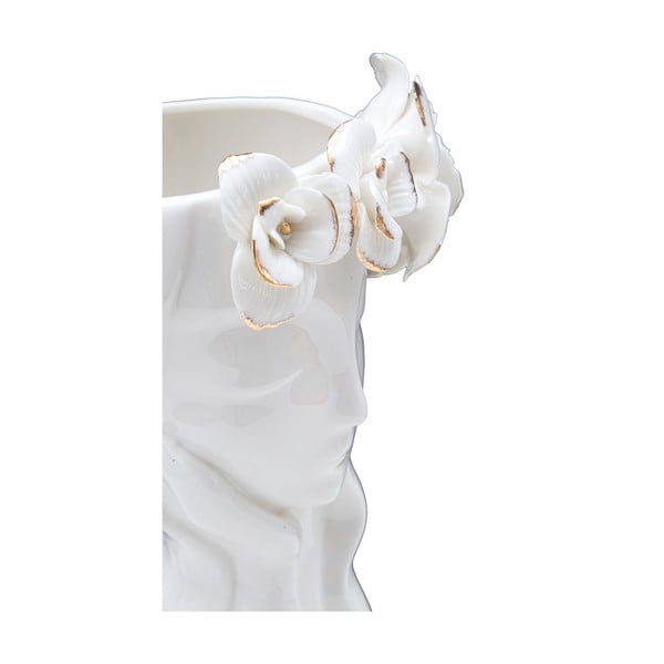 Valge portselanist vaas Armas naine - Mauro Ferretti-image-3