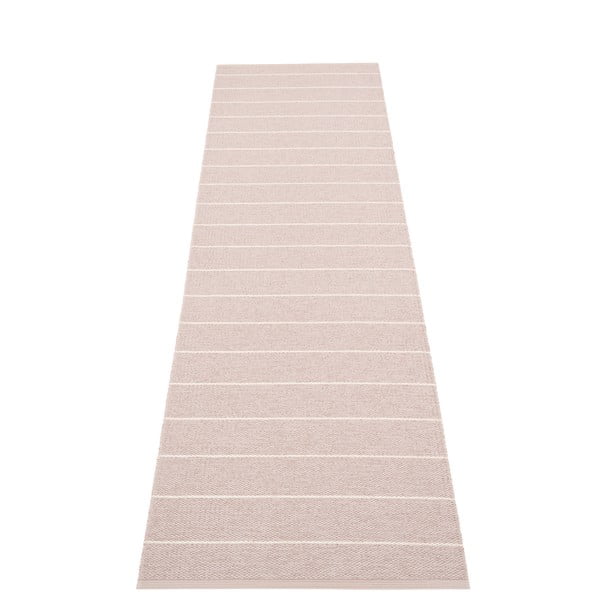 Heleroosa sise/välisvaip 70x270 cm Carl Pale Rose – Pappelina