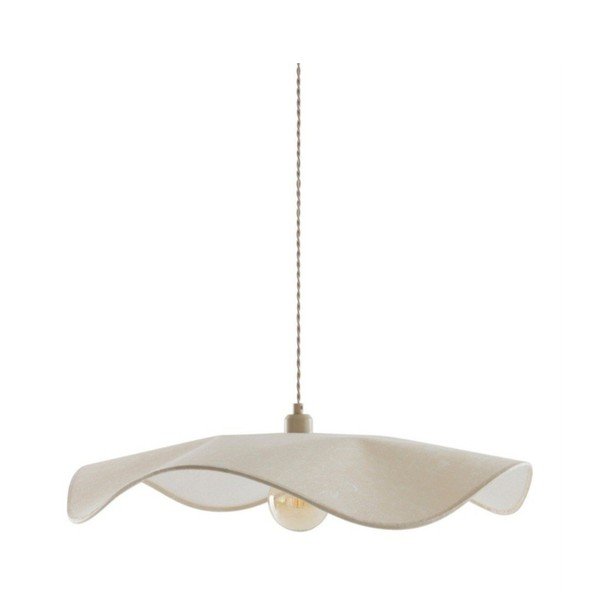 Kreemikas paberist ripplamp ø 70 cm Monchi - Jotex