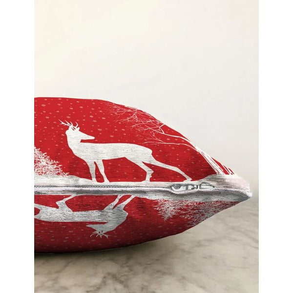 Jõulumotiividega padjapüür 43x43 cm - Mila Home-image-1