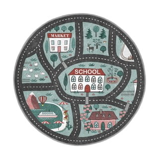 Pestav laste mänguvaip ø100 cm Happy Neighbourhood - Mila Home